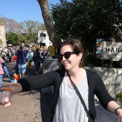 Visiting Zazu at Disney's Animal Kingdom