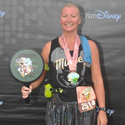 I ran a half marathon with runDisney!