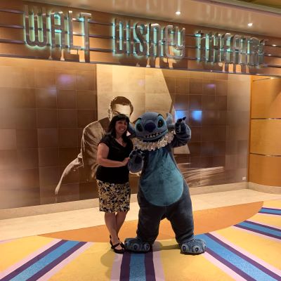 Stitch Meet and Greet on Disney Cruise Line