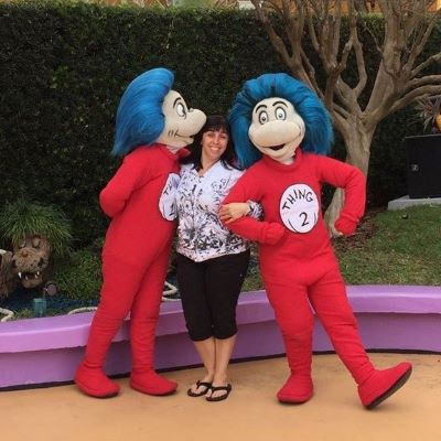 Thing 1 and Thing 2 at Universal Orlando