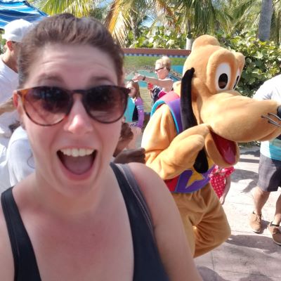 Catching Pluto in my selfie!