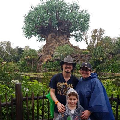It's always a good day for my family at Disney's Animal Kingdom