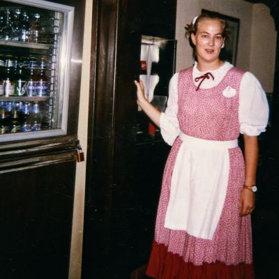 Working at Epcot way back when!