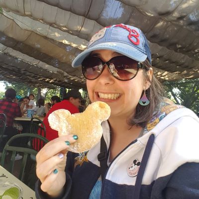 One of my favourite snacks at Disneyland - the beignets from the Mint Julep Bar in New Orleans Square