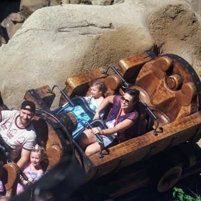 The Seven Dwarfs Mine Train is a thrill!