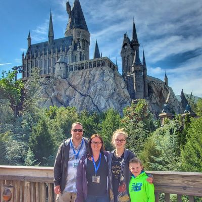 Hanging out at Universal Orlando