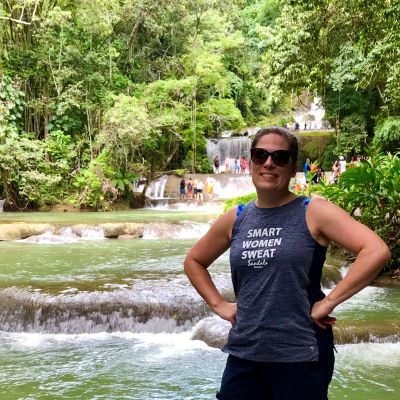 The incredible YS Falls in Jamaica - a fabulous excursion that you can enjoy during a Sandals vacation.