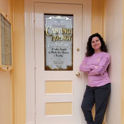 This door at the Disneyland Resort in California is dedicated to Walt Disney.