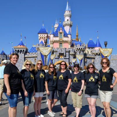 A trip with friends to Disneyland is so much fun