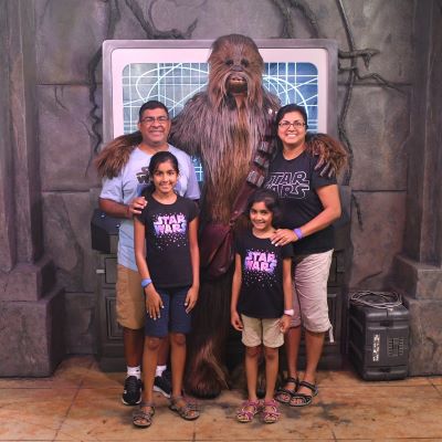 Meeting Chewbacca at Disney's Hollywood Studios