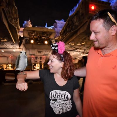 I found a Porg at Galaxy's Edge at Disney's Hollywood Studios