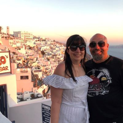 Sunsets in Santorini!