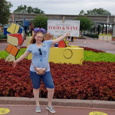 Enjoying International Food & Wine Festival at EPCOT