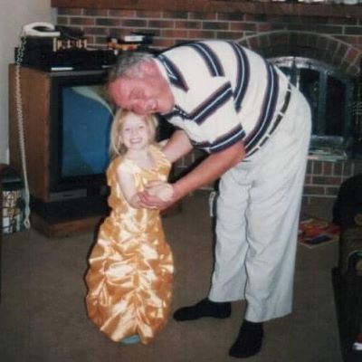 Every time I watched Beauty and the Beast I put my Belle dress on and danced with my Grandpa