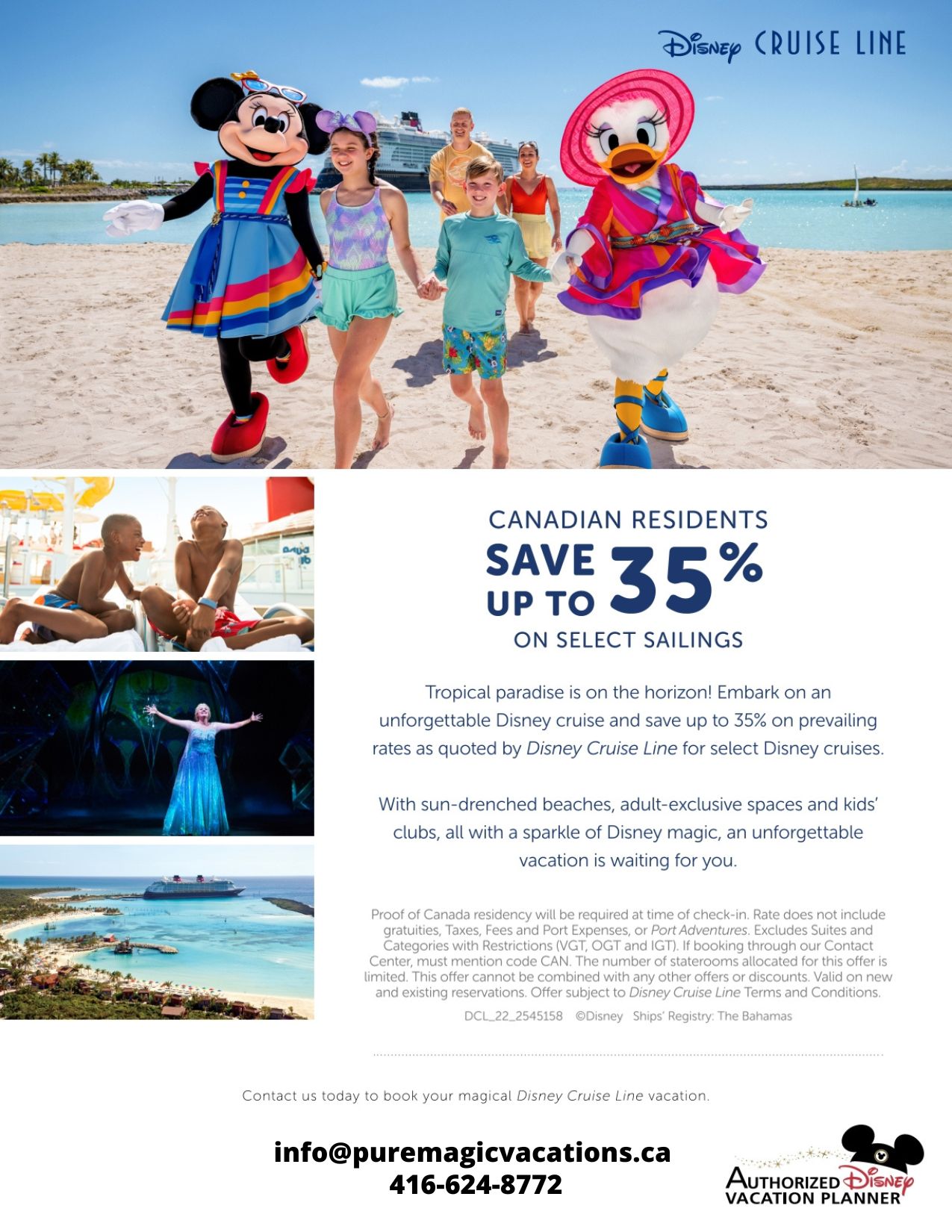 Canadian Residents: Save Up to 35% on Select Sailings